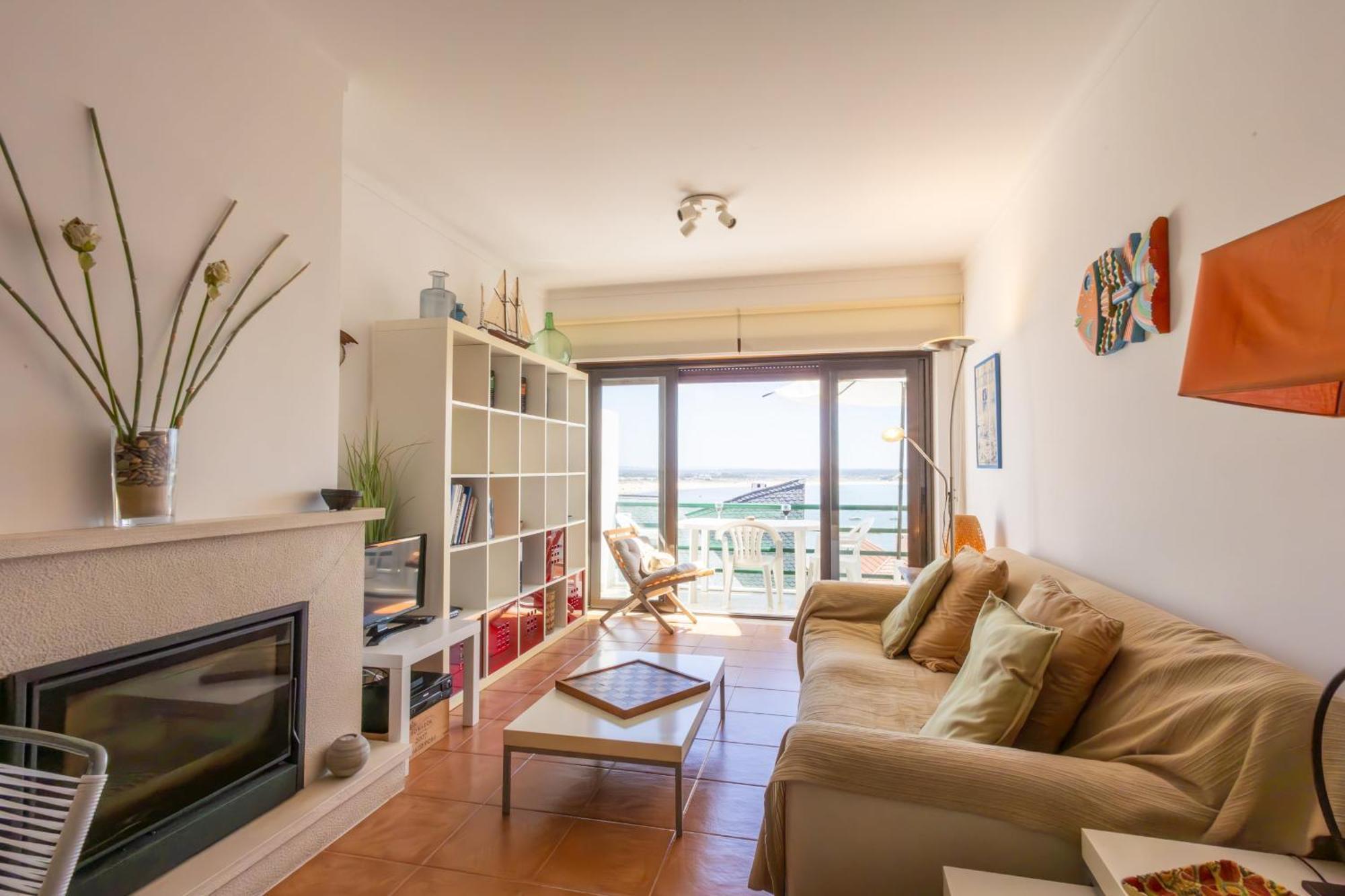 Appartamento Concha Mar Com Vista Sobre A Baia São Martinho do Porto Esterno foto